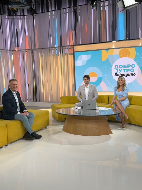 sliak iz studia tokom gostovanja